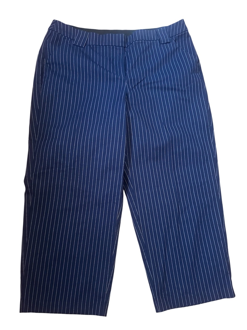 Lane Bryant striped cropped pants women’s 18